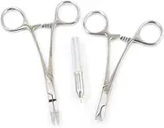 [BodyJewelryOnline] Pack of 3 Dermal Piercing Tools Dermal Anchor Holder and Insertion Tools