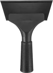 HARFINGTON Squeegee 5 Inch Length Auto Water Blade Shower Squeegee with Non-Slip Handle for Car Windshield Window Cleaner Glass Door, Black