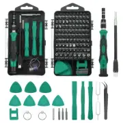 122 in 1 Magnetic Precision Screwdriver Set Electronics Repair Tools Kit Green
