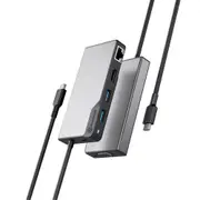 Alogic Fusion UCFUPRGVV2-SGR USB-C Hub - Space Grey 6-in-1 [UCFUPRGVV2-SGR]