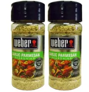 Weber Grill All Natural Garlic Parmesan Seasoning 2 Pack