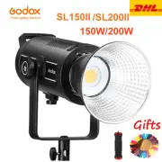 Godox SL150II SL200II LED Video Light 150W 200W Daylight 5600K Wireless Remote C
