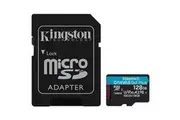 Kingston Canvas Go Plus microSDXC Memory Card - 128GB UHS-I - Class 10 - U3 -