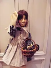 Gardener marrionette made in Germany by H. J. Finhold