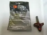 B&D Router Bit, 3/8 Beading Bit, Carbide,1/4" Shank & Bearing, 30502, Israel