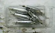 Trolling Sinker in line W/#7 60LB SILVER BARREL SWIVEL 1/2 OZ. 5 PCS.