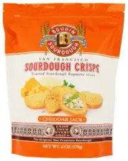 Boudin Sourdough Crisps Cheddar Jack 6 oz (Pack Of 11)