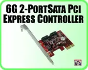 Addonics AD2SA6GPX1 SATA HDD Controller - 2 Ports SATA-III - PCI-Ex1