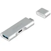mbeat Attache Duo Type-C To USB 3.1 Adapter With Type-C Port
