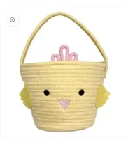 Lucy’s Room Bunny Rope Yellow Chick Basket NEW