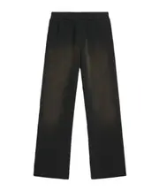 Elastic waist casual pants S,XS Black