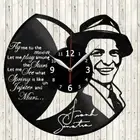 Frank Sinatra Vinyl Record Wall Clock Decor Handmade 2131