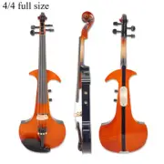 4 String Electric Violin 4/4 violin kit with Ebony Fittings nice tone soild wood