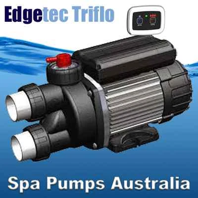 Spa Pump Edgetec Triflo Sensa-Touch 1.5 HP Model 6110 Spa Pumps Australia