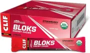 CLIF Shot Bloks Energy Chews Strawberry 18X60G