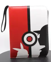 Pokémon Ash & Pikachu Theme Collector Cards 3-Ring Binder, Holds 200, CONNOO