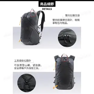 【The North Face 20L 後背包《黑/灰》】3GA1/雙肩背包/休閒電腦背包/戶外背包