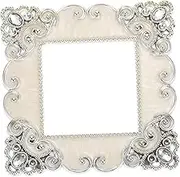 Cabilock 2pcs Decorative Light Switch Cover Embossed Acrylic Wall Plate Decor Sparkly Light Plate for Living Bedroom Easy Installation Chic Design
