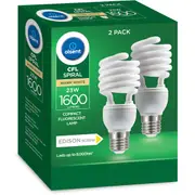Olsent Cfl Spiral Es 23W 1600Lm Lamp 23W Warm White 2 pack