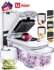 Vegetable Chopper Onion Chopper Mandoline Slicer Dicer Grater Spiralizer
