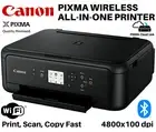 Printer Canon Wireless TS5160 All-in-One WIFI Printer Scanner Bluetooth Inkjet
