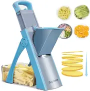 Upgrade Safe Mandoline Slicer, Bigger Entrance Vegetable Potato Slicer