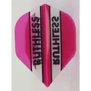Ruthless Fuscia Standard Dart Flights - 5 Sets