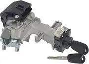 PT Auto Warehouse ILC-1139 - Ignition Switch with Lock Cylinder - with Keys, for Vehicles with Manual Transmission (Replaces 35100-SEC-A51, 35100SECA51)