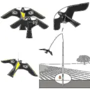 Birds Scarer Repellent Flying Hawk Kite Compatible Garden Scarecrow Yard Home Decoration -farm Protection