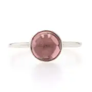 Pandora Poetic Droplet Ring 925 NEW Authentic Pink Solitaire 48(US 4.5)191027NBP