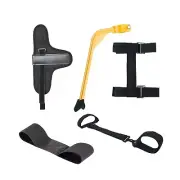 KINGTOP Golf Swing Training Aids Combo- Arm Band, Elbow Correction, Wrist Hin...