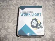 SE 2-in-1 Portable Work Light 300 Lumen COB Flood Light 100 Lumen LED Spot Light