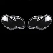 Pair Headlight Cover Shell Car Headlight Lens Cover For Mercedes-Benz W209 CLK 2-Door 2003-2009 HeadLight Shade Shell Glass Cover