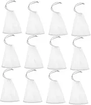 30pcs Convenient Soap Foaming Bags Soap Containers Multi-function Soap Nets (white)