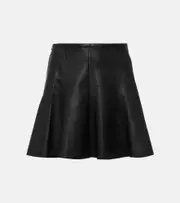 [Stouls] Stouls Mila leather miniskirt AU 14 black