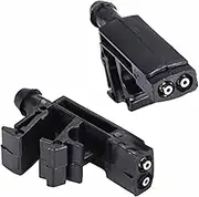 2 Pack Car Windshield Washer Wiper Water Jet Spray Nozzle Windscreen Washer Jets，for Peugeot 406 1995-2008