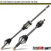 2pcs CV Axle Assembly for Nissan Quest 2011-2015 V6 3.5L Front Left & Right Side (for: Nissan)