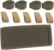 ADOCARN Elastic Belt Straps Retainer 10pcs Belt Loop Keepers for Bag Backpack Men Women