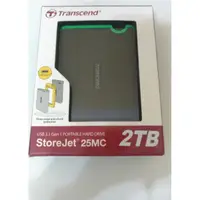 在飛比找蝦皮購物優惠-外接式硬碟 創見 StoreJet 25MC  2TB (U