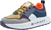 [tuobusen] Men’s Arch-Support Sports Sneakers with Built-in Vibrating Massage Chip & Artemisia Fiber Insoles, Anti-Fatigue, Breathable, Ideal for Daily Wear & Work