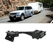 12 Pin AU Plug to 7 Pin Flat Socket Professional Male Female Adaptor Portable Universal Extension Spiral Cable Trailer Caravan Connector 4wd Connector