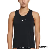 在飛比找momo購物網優惠-【NIKE 耐吉】SWIM 女泳裝 背心 黑 NESSD34