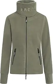 [Bench] Women's Funnel 120364 High Collar Jacket, khaki, 40
