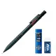 Pentel 飛龍文具 Smash Drafting Sharp Black Q1005-1 + AIN Sharp Lead HB + 橡皮擦套組