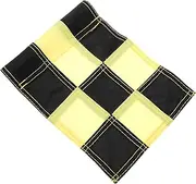 KITANDOVE Golf Flags Checkered Training Flags for Outdoor Practice Easy to Install Compact for Games High Visibility and Design