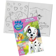 Disney Run & Play Colouring In & Activity Book
