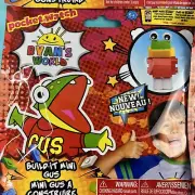New Ryan's World Pocket.Watch Build-it Mini Combo Gus FACTORY SEALED Figure