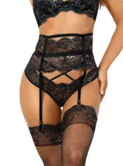 Axami 10362 High Waisted Garter Belt Valley of Sensations MADE IN EUROPE