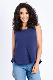 Flow With Me Cotton Slouch Singlet--BOHO-896