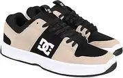[DC] Men's Lynx Zero Skate Shoe, Black/Beige/White, 7